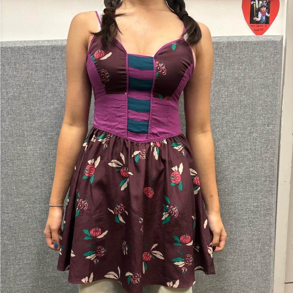 Floral Purple Dress